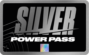 silver pass ticket graphic